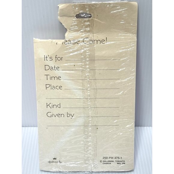 Vintage Hallmark Bridal Shower Invitations Pack of 8 Wedding Party Cards NEW - Picture 3 of 3